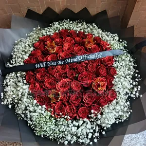 Luxury Glittered Roses