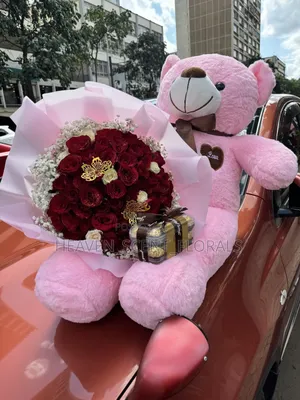 Luxury Glittered Roses