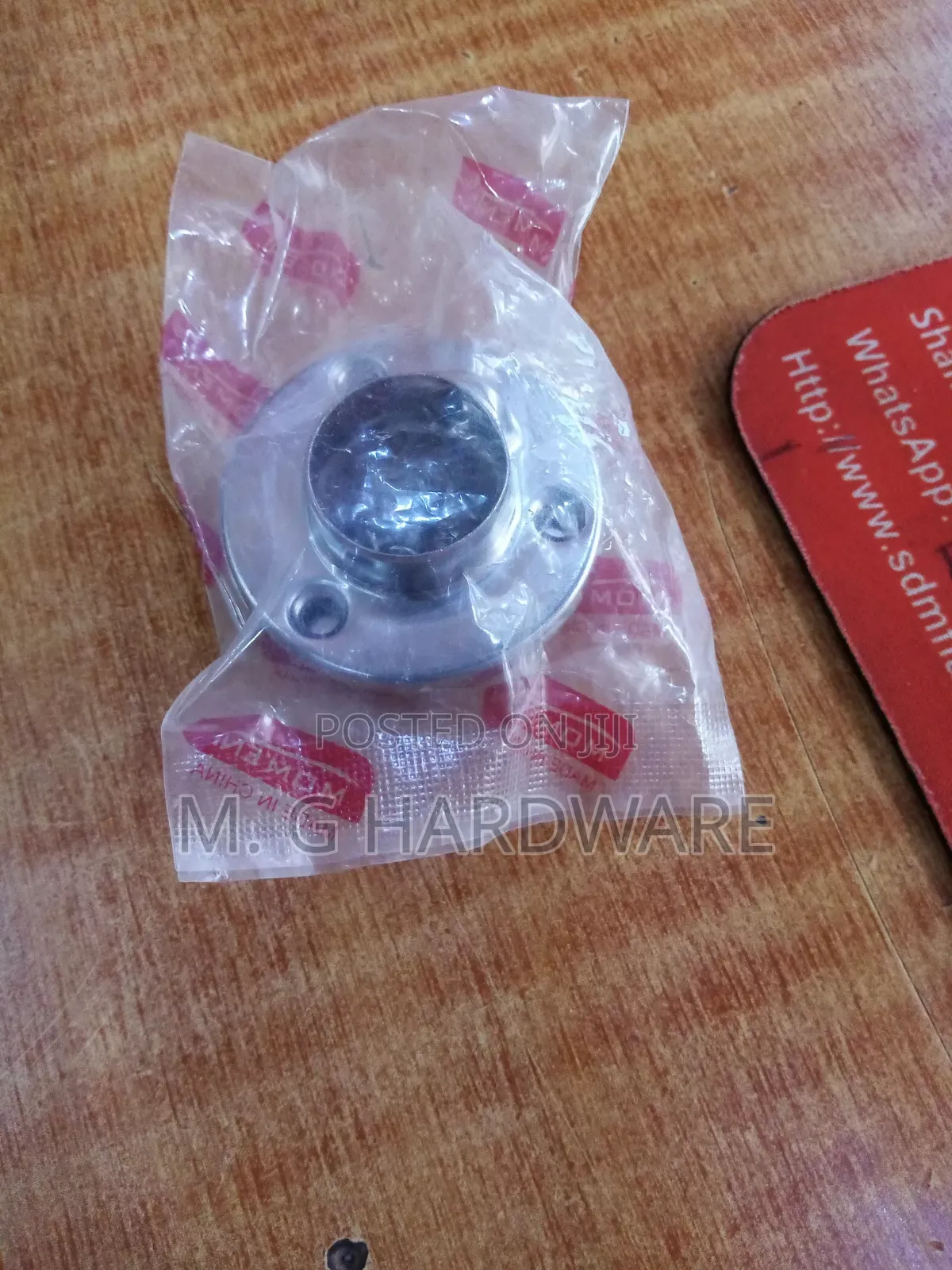 Chrome Pipe Holders 1"