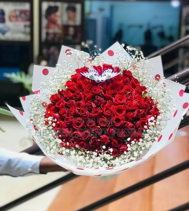 Romantic Red Rose for Love