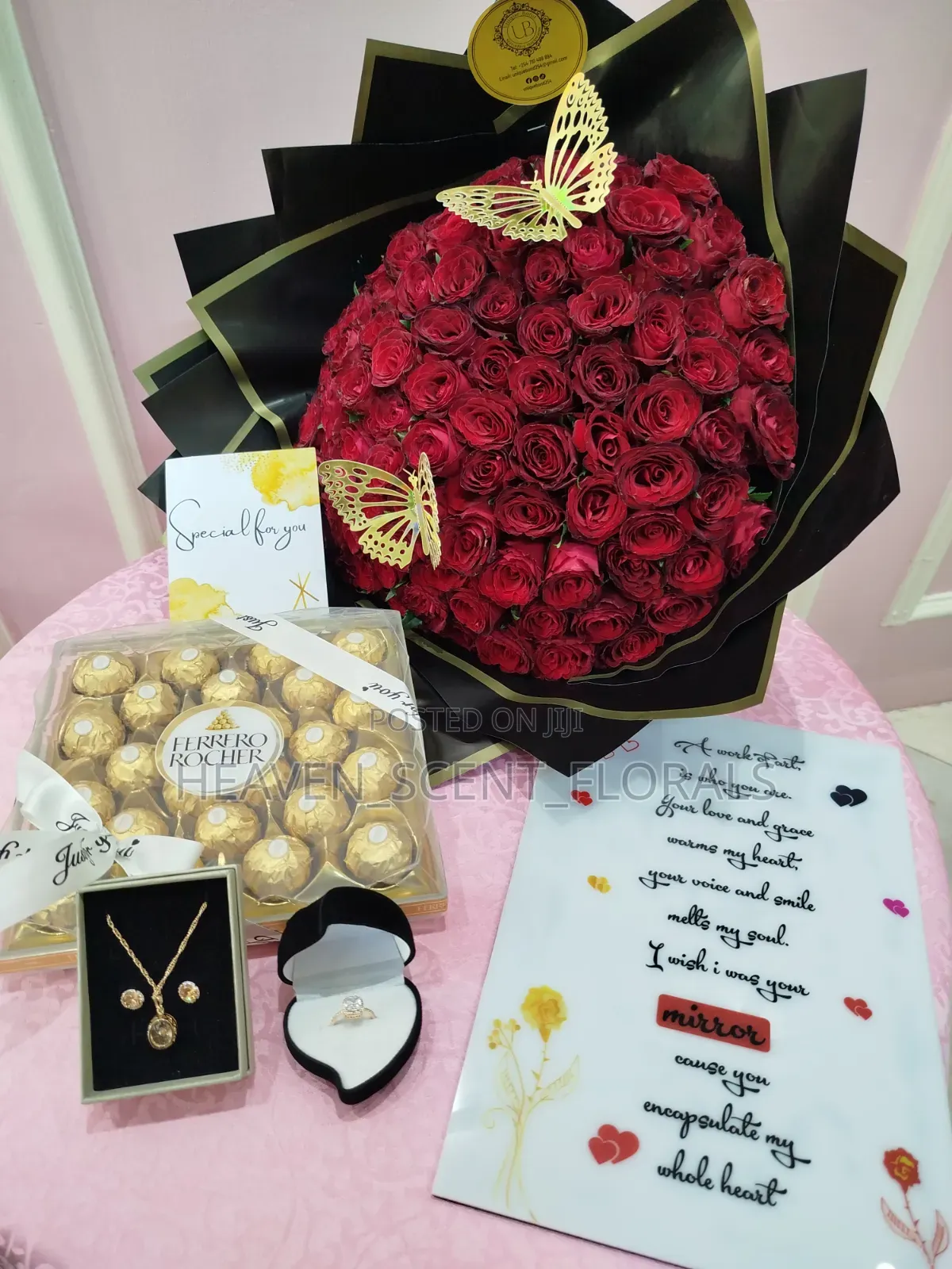 Romantic Red Rose for Love