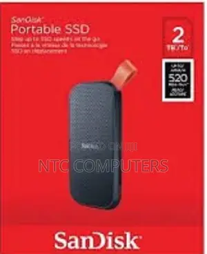 Sandisk E30 2tb Portable External SSD Drive