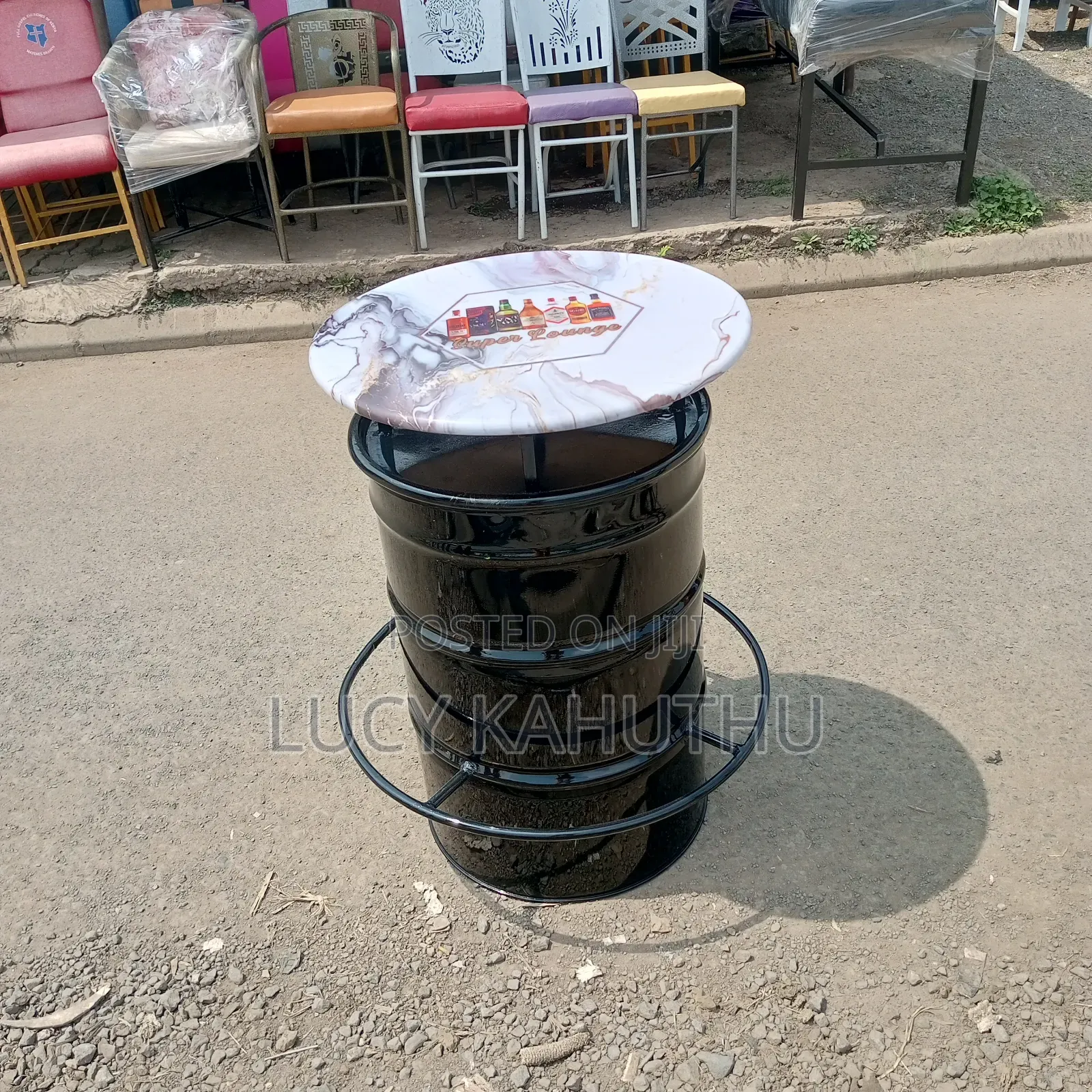 Exobxy Drum Table
