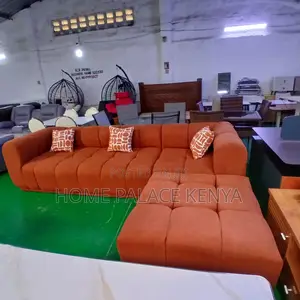 Home Sofa; Terracotta Bubble Sofa With Throw Pillows