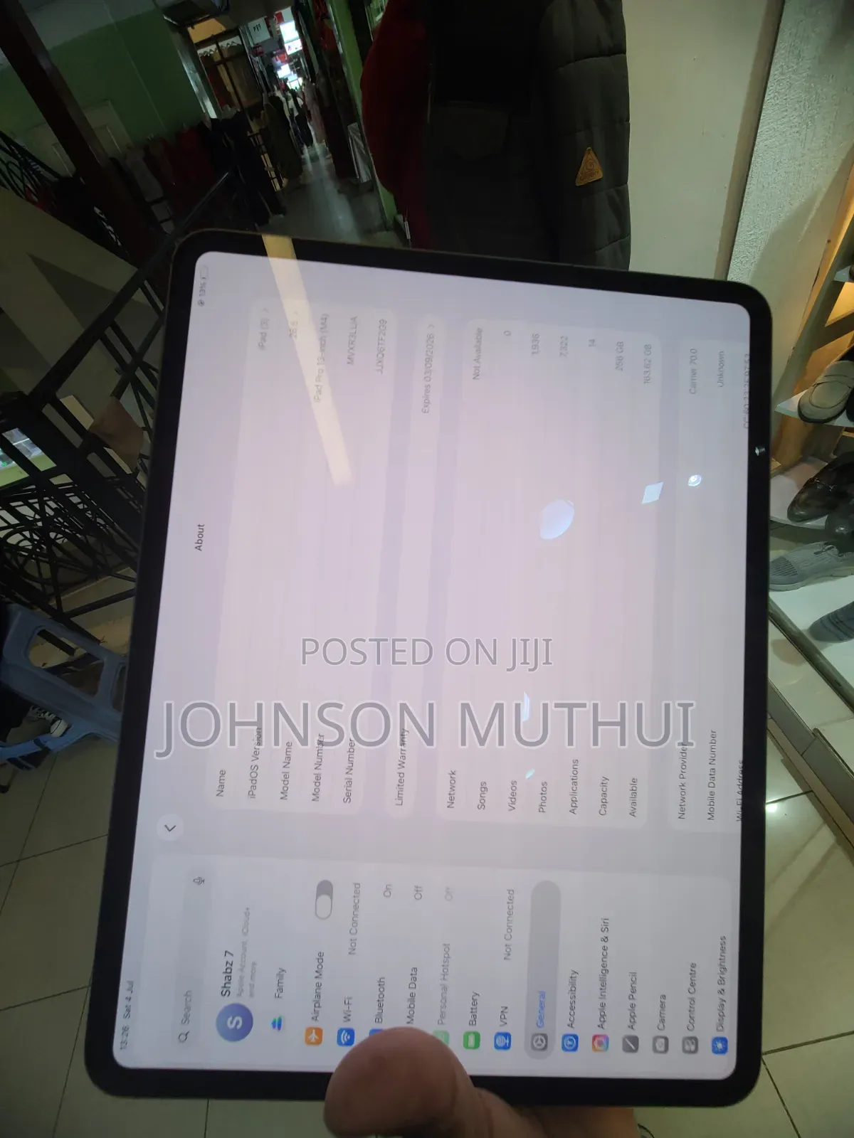 Apple iPad Pro 13 (2024) 256 GB Black