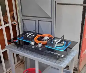 Amaze 2 Burner Glass Gas Hob Cooker