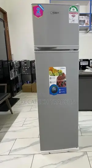 Primdale 168l Double Door Fridge – Silver, Energy Saving