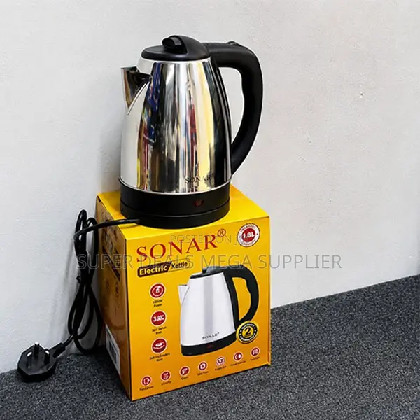 Efficient 360° Rotational Base Stainless Steel Electric Kettle