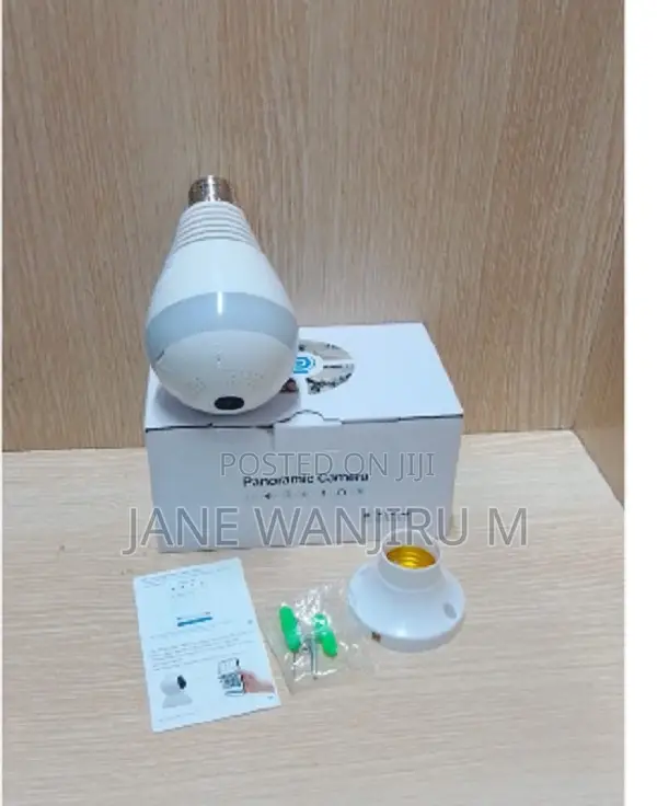 Advanced V380 Hidden Bulb CCTV Camera With Night Vision
