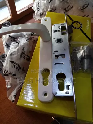 Kac White Aluminium Lock