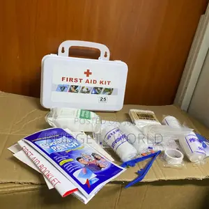 Travel-Friendly 75-Piece First Aid Kit With Essential Medical Supplies