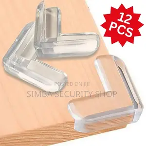 12 PCS L Shaped Silicone Cushion Furniture Baby Proofing Cabinet Safe