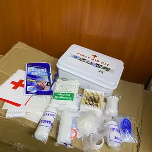 General Purpose First Aid Box With 75 Items