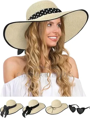 Fashion Summer Hats_white