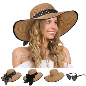 Fashion Summer Hat_brown_wide Brim_ Sun Hat
