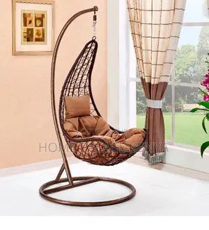 Outdoor Swing: Bird Nest Balcony Hanging Rattan Chair