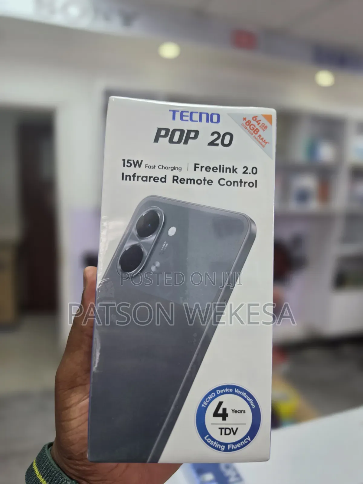 New Tecno Pop 20 64 GB Purple