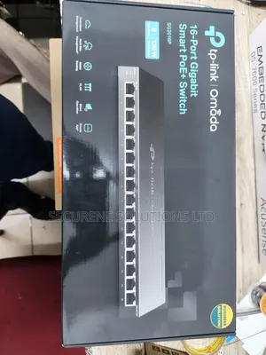 Omada 16-Port Gigabit Smart Switch With 8-Port Poe+