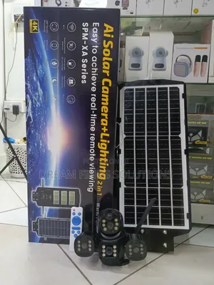 Ai Solar Camera+Lighting 2 in 1 (Spm-Xa Series) 