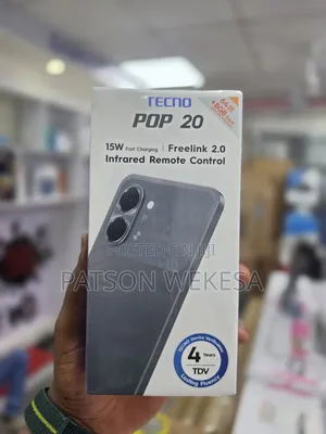 New Tecno Pop 20 128 GB Black
