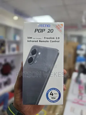 New Tecno Pop 20 128 GB Black