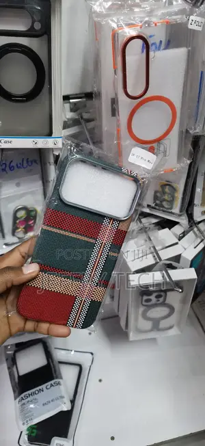 iPhone 17 Pro Max Classic Scottish Tartan Design Cover