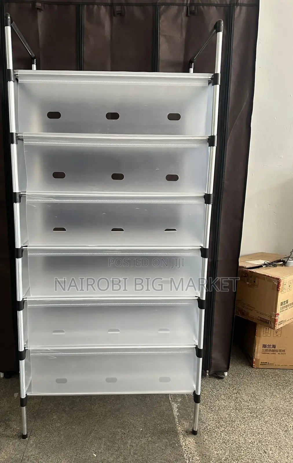 7 Layer Dustproof Shoe Rack
