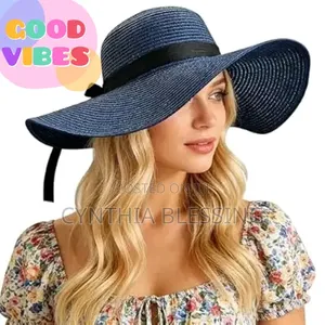 Navy Blue Sun Hat