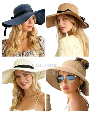 Navy Blue Sun Hat