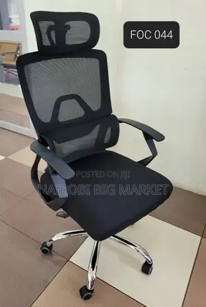Orthopedic High Back Mesh Office Chair ~ Headrest
