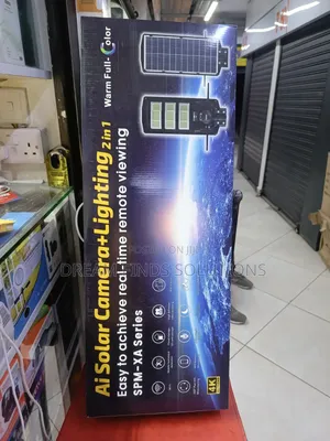 K Smart Ai Solar Lighting Panoramic Security Camera