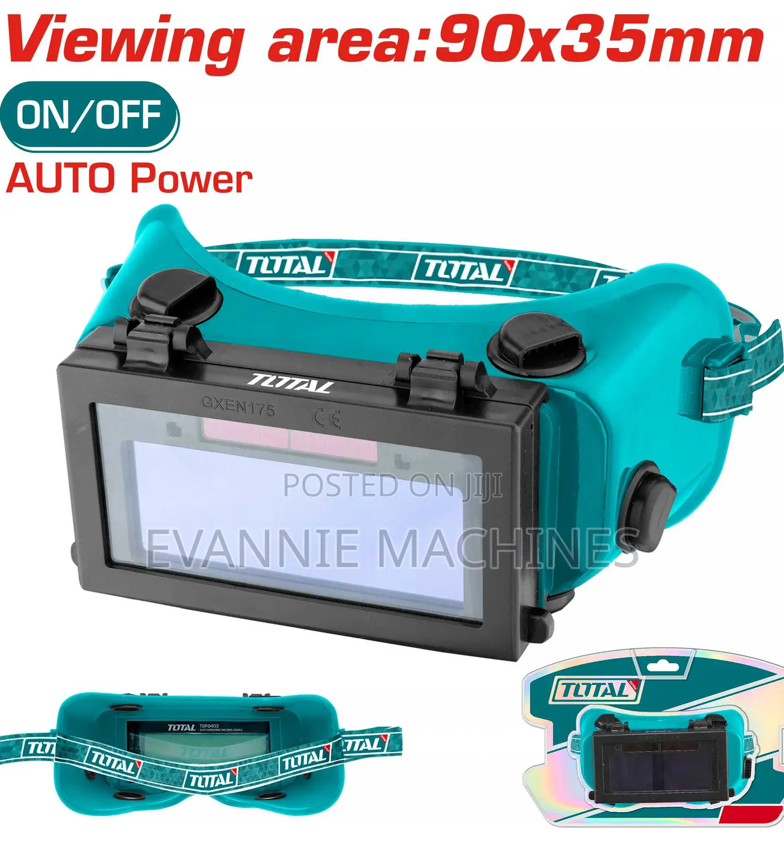 Total Tsp9403 Auto-Darkening Welding Goggle
