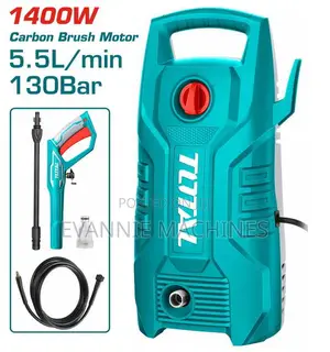 Total Tgt11316 High Pressure Washer 1400w 130bar (1900psi)