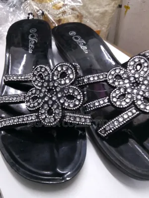 Ladies Sandals Gold / Silver