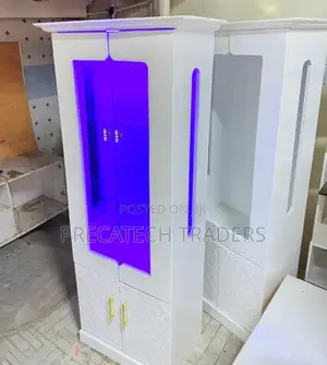 Luxury Kitchen Storage Cabinet – Led Display Design