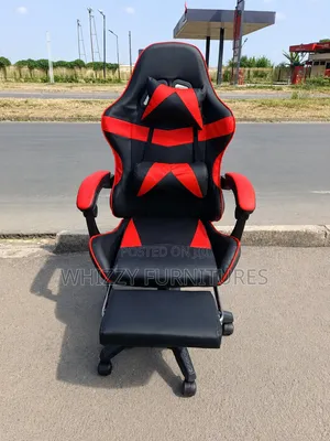 Reclining Gaming Chair With Footrest