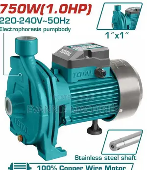 Total Twp27506 Centrifugal Pump 750w(1hp)
Max.Head:30m