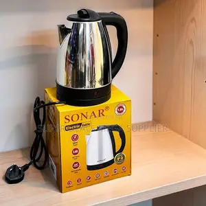 Safe 360° Rotational Base Stainless Steel Electric Kettle
