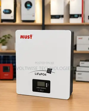 Must 24v 200ah 5kwh Lifepo4 Lithium Battery for Solar Backup