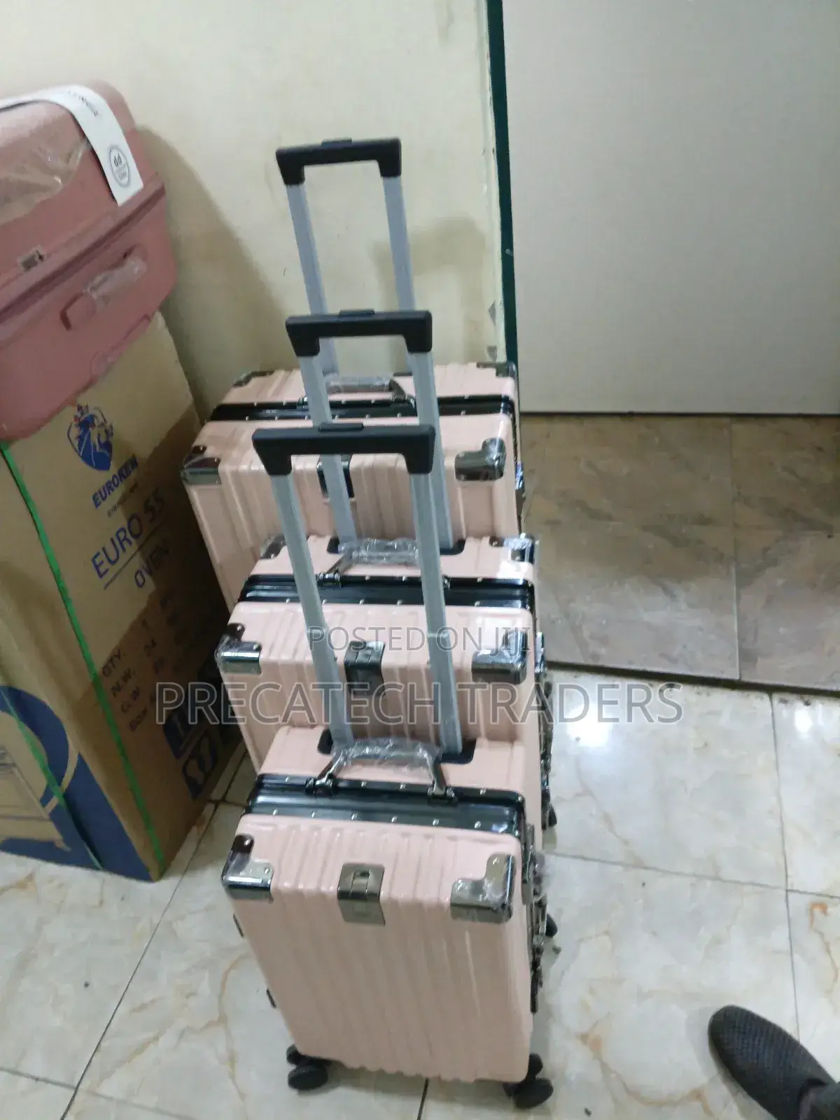 3-in-1 Hard Shell Travel Suitcase Set – 4 Wheels
