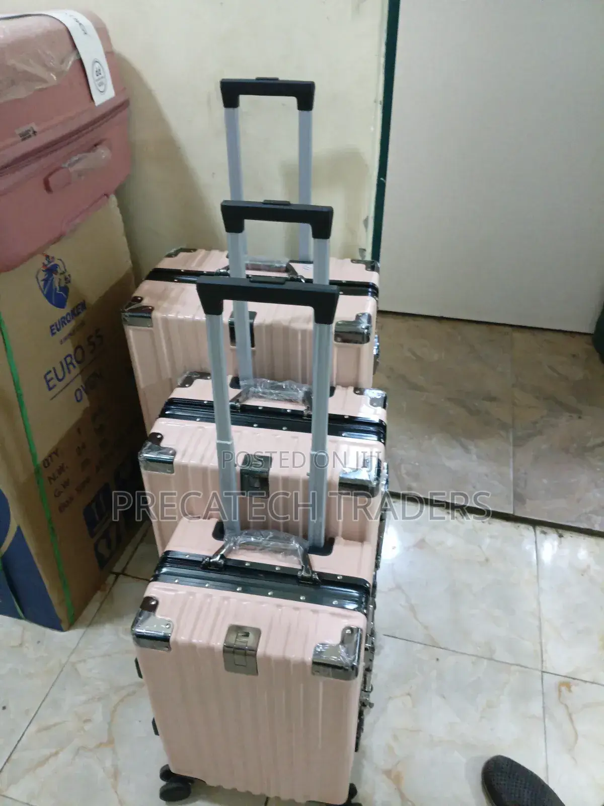 3-in-1 Hard Shell Travel Suitcase Set – 4 Wheels