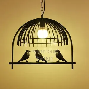 Modern Industrial Bird Cage Lights