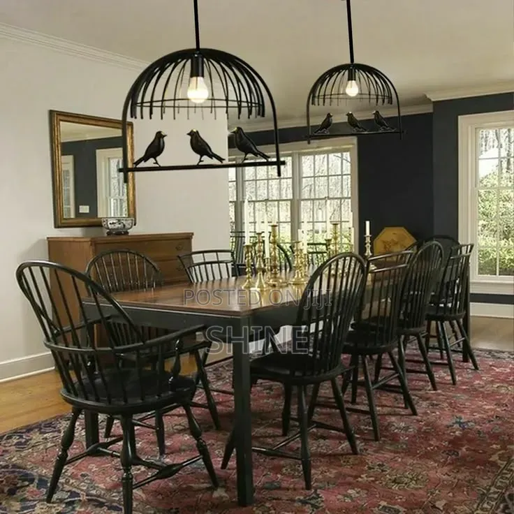 Modern Industrial Bird Cage Lights