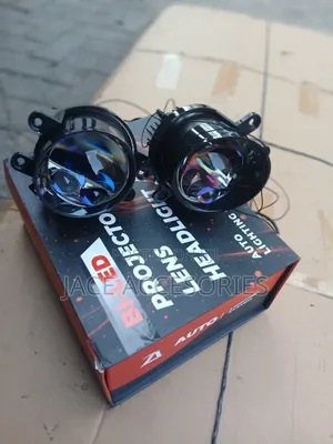 Dual Laser Premium Car Fog Lights 3 Inch 3 Color