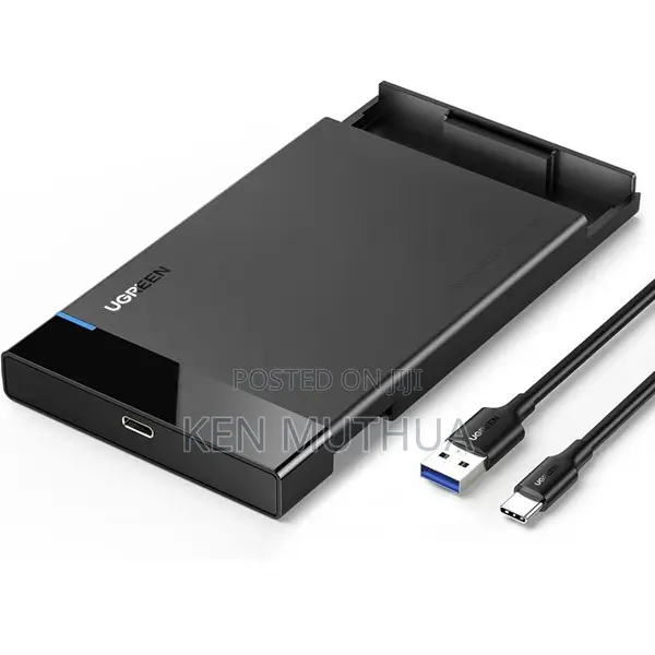 Ugreen Us221 2.5 Inch Sata 6gbps Type C Hard Drive Enclosure