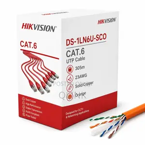 Hikvision Ds-1ln6u-Sc0 U/Utp Cat6 PVC 23 Awg Cable