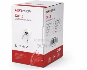 Hikvision Ds-1ln6-Uu Cat6 Cable, 305m, CPR Approved