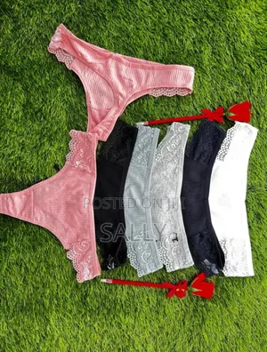 Ladies Cotton Panties:` a Pack| Thong+High-Waist |