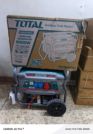 Gasoline 9.0kva Three Phase Generator Machine/ Total Generator