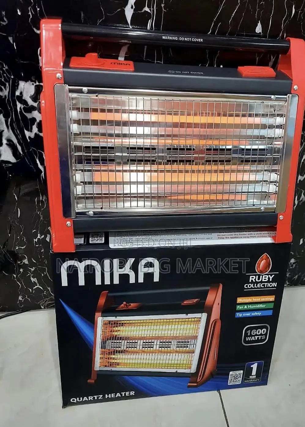 Mika Quartz Room Heater